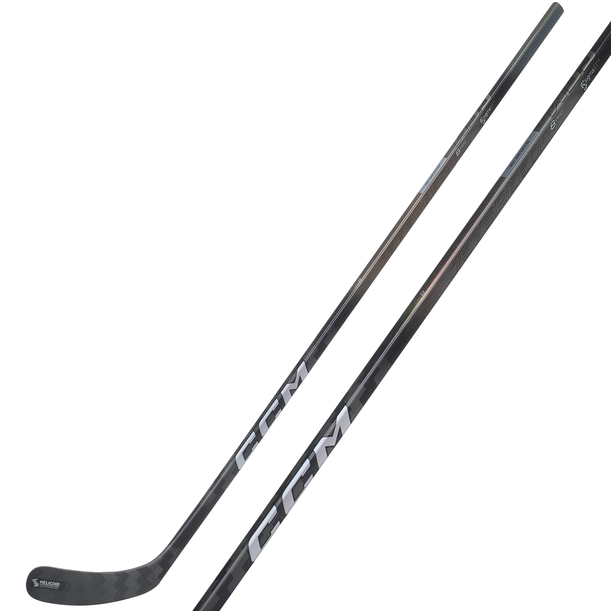 CCM JetSpeed FT8 Pro One Piece Stick - CHARCOAL - Junior