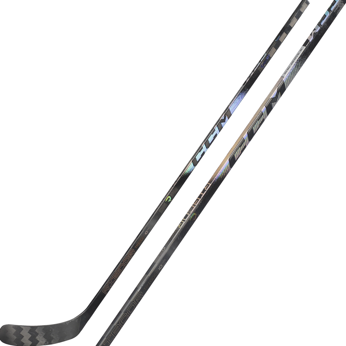 CCM Ribcor Trigger 10 Pro One Piece Stick - CHROME - Intermediate