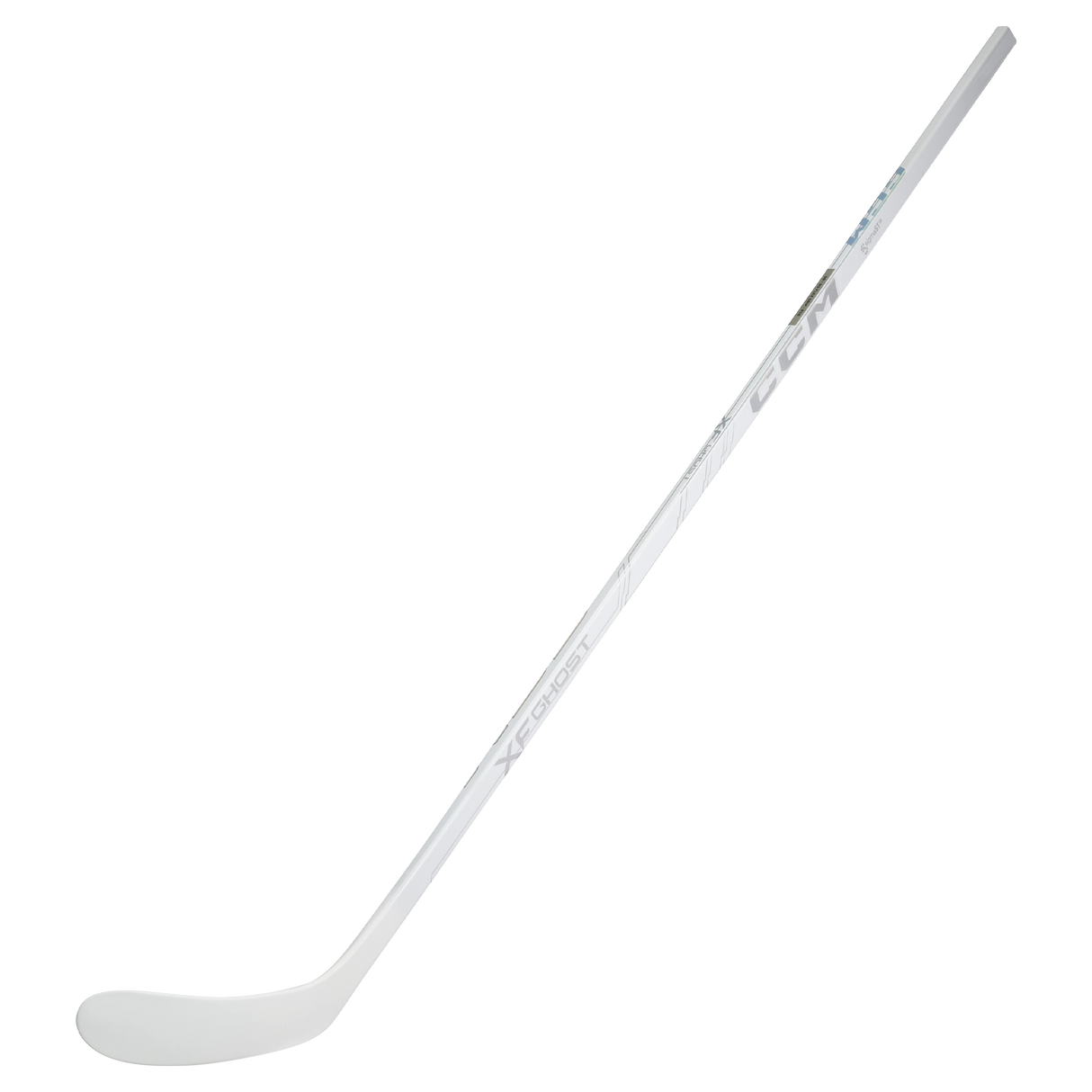 CCM Tacks XF Ghost One Piece Stick - WHITE - Senior