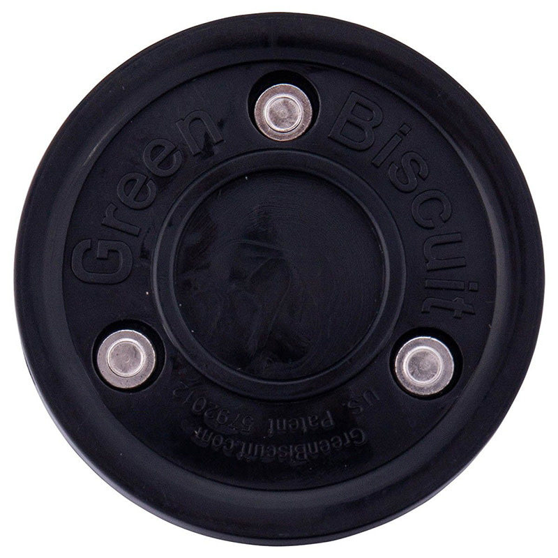 Green Biscuit 'Original' Dry Land Off Ice Training Puck - Black
