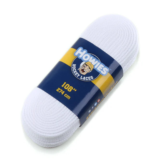Howies Hockey Cloth Ref Lace - White