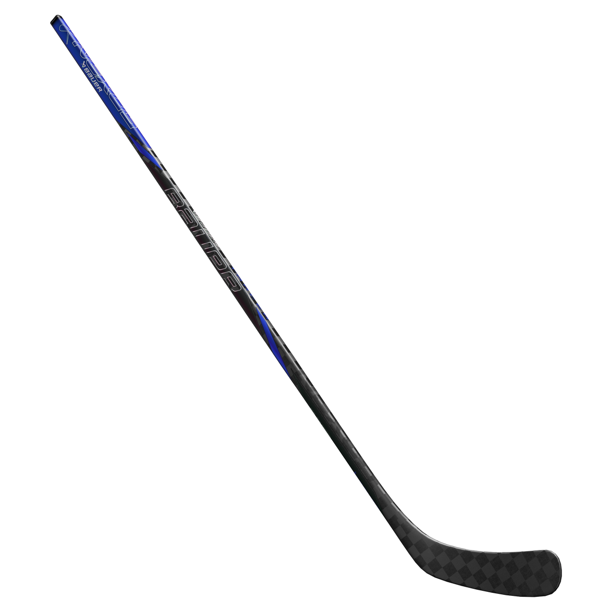 Bauer Nexus Tracer Grip One Piece Stick - BLUE - Junior - 50 Flex