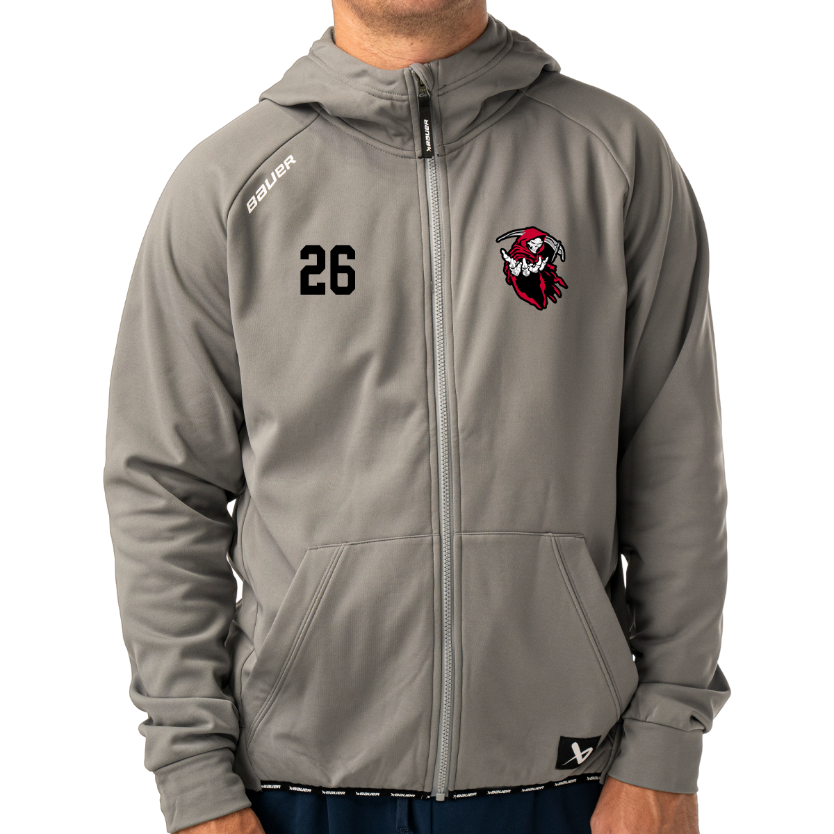 Reapers - Bauer Team Fleece Zip Hoodie