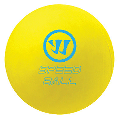 Warrior Mini Hockey Speed Shinny Ball - Yellow