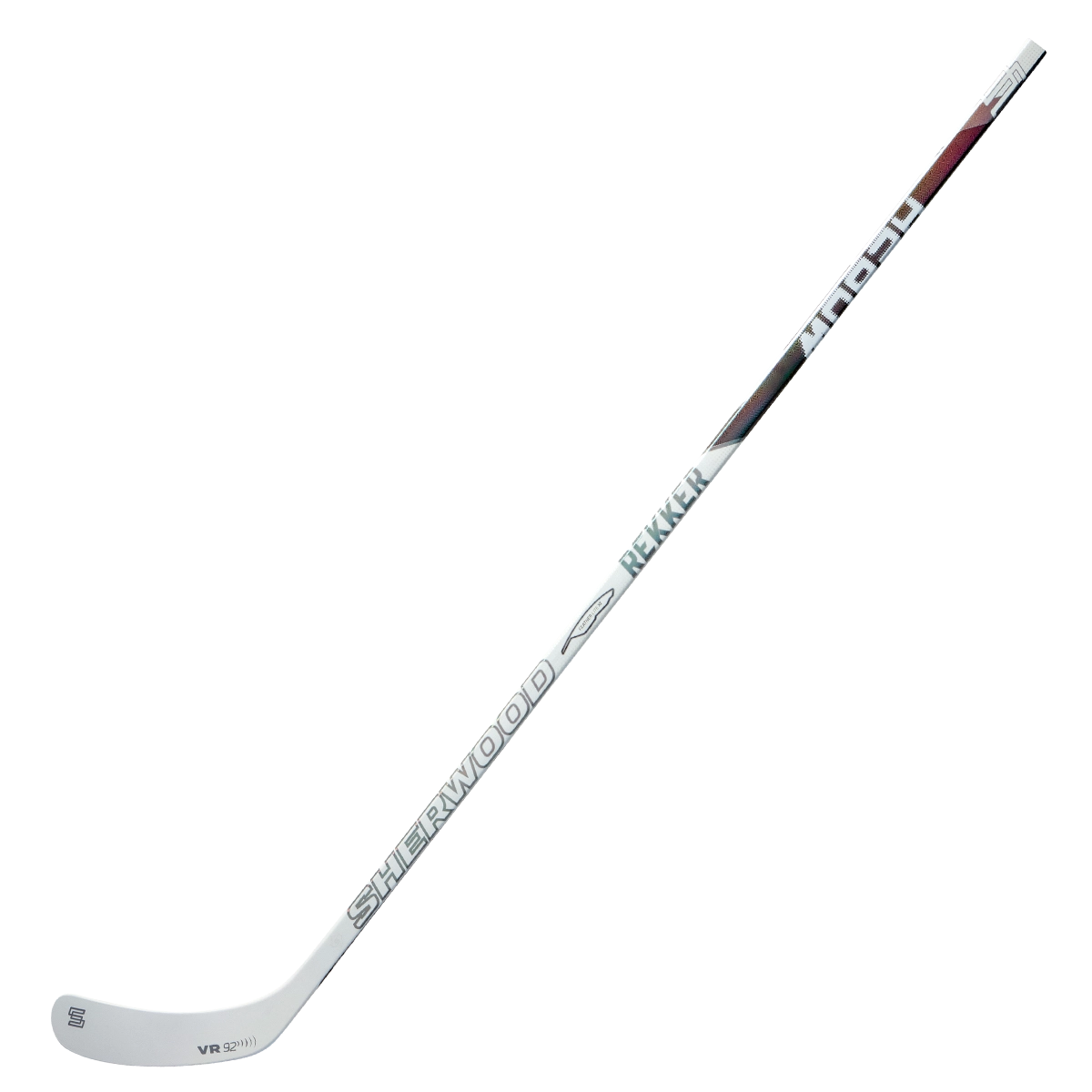 Sherwood Rekker Morph Pro One Piece Stick - WHITE - Junior - 50 Flex