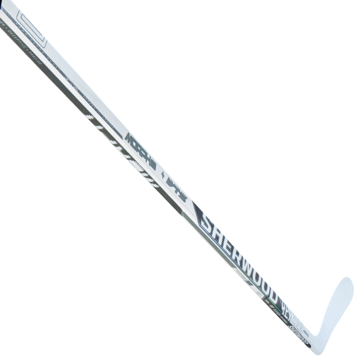 Sherwood Rekker Morph Pro One Piece Stick - WHITE - Junior - 50 Flex