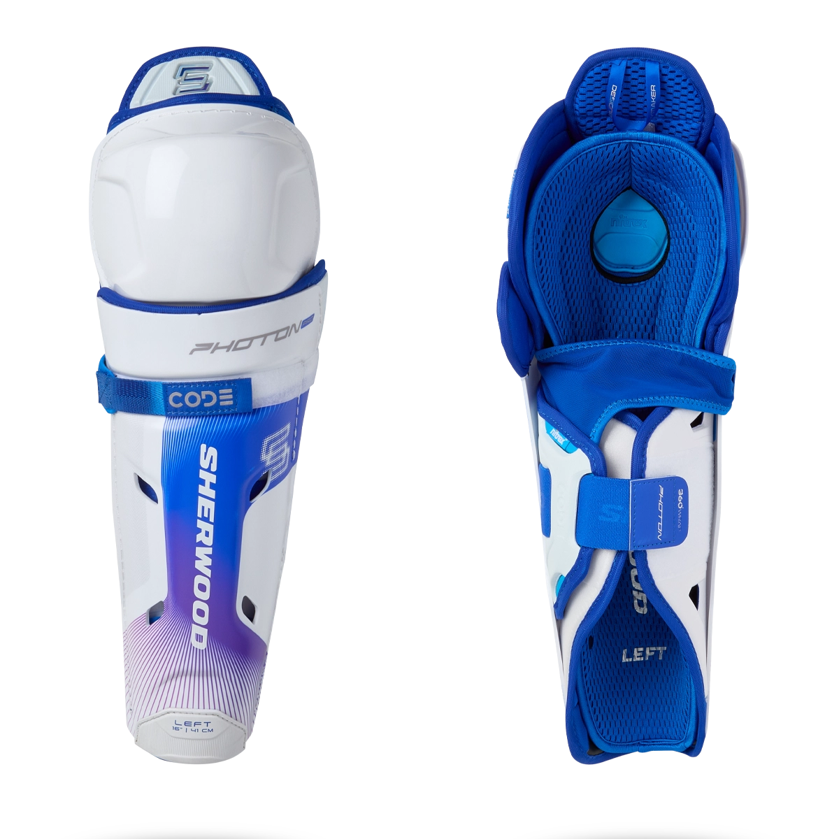 Sherwood Code Photon Pro Shin Guards - Senior