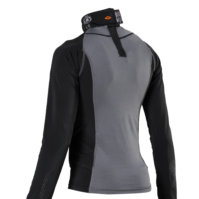 Shock Doctor Ultra Neckguard Shirt – Kompressions-Shirt Mit Integriertem Nackenschutz
