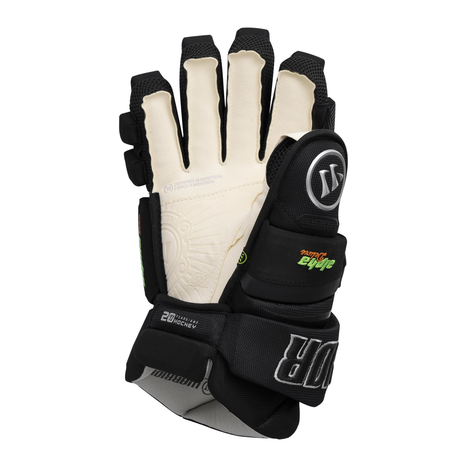 Warrior Alpha Deluxe Hockey Glove - Junior