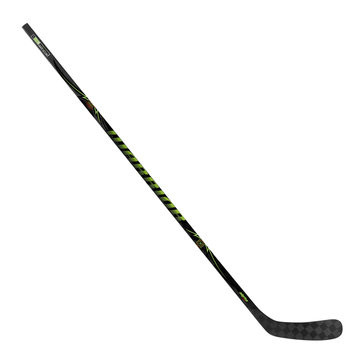Warrior Alpha Deluxe Pro One Piece Stick - Youth - 20 Flex