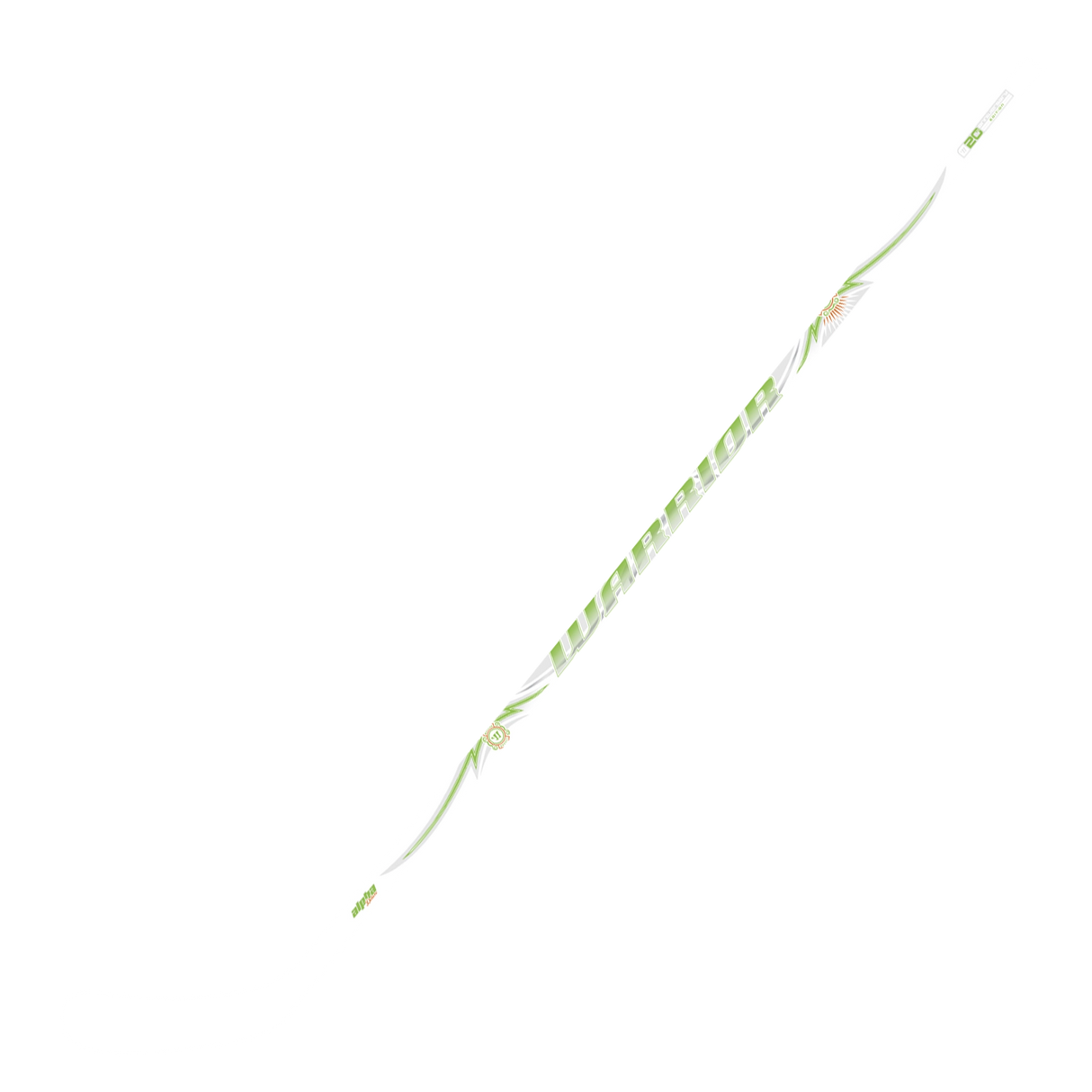 Warrior Alpha Deluxe Pro One Piece Stick - WHITE - Junior - 50 Flex