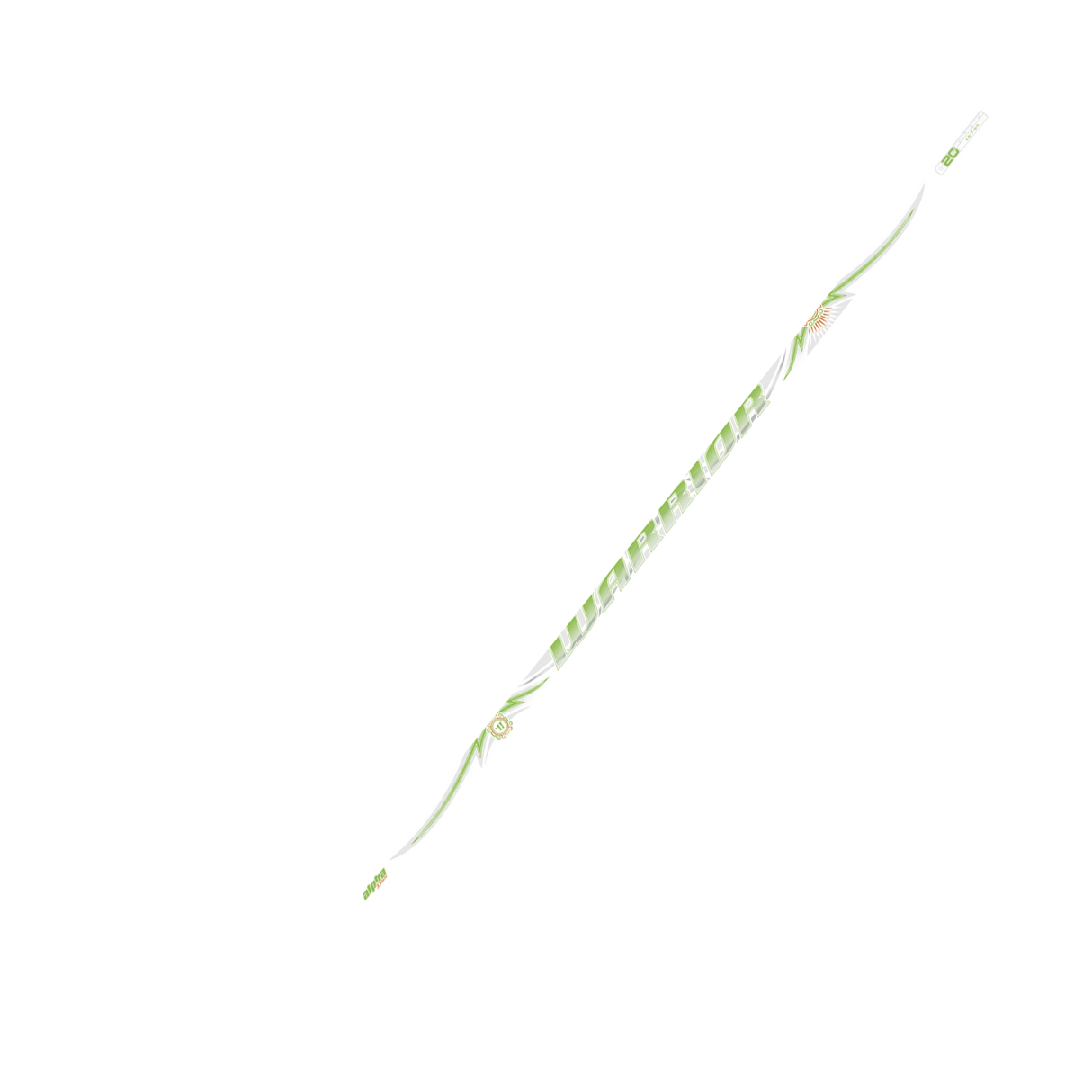 Warrior Alpha Deluxe Pro One Piece Stick - WHITE - Youth - 20 Flex