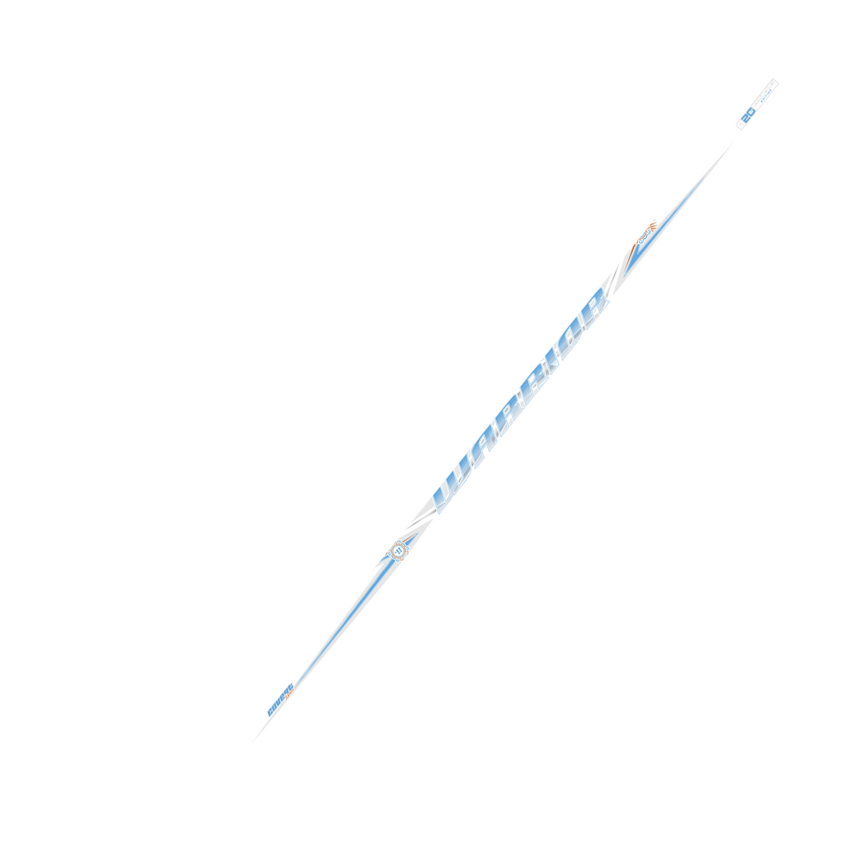Warrior Covert Deluxe Pro One Piece Stick - WHITE - Junior - 50 Flex