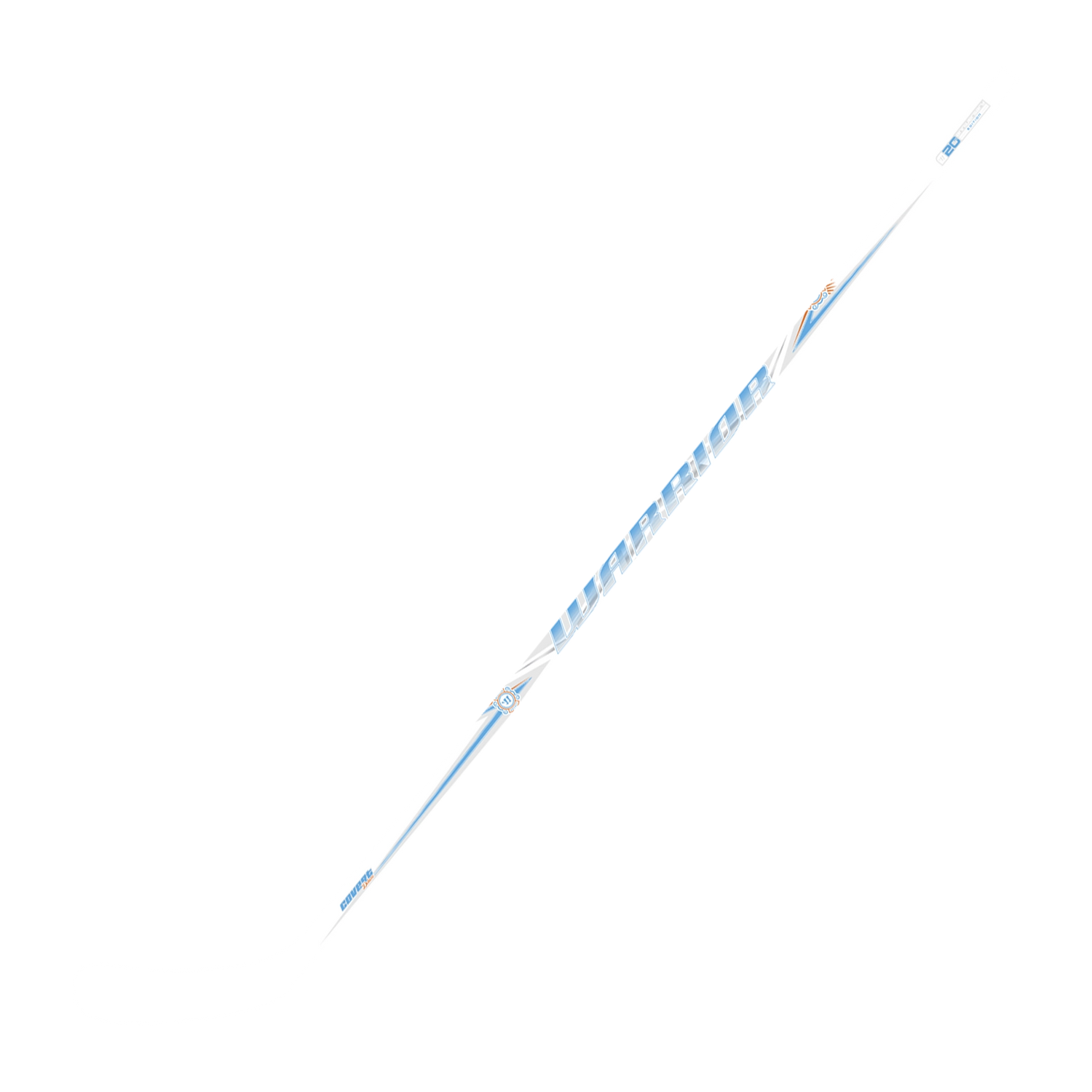 Warrior Covert Deluxe Pro One Piece Stick - WHITE - Intermediate