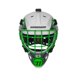 Warrior R/F2 E Certified Goal Helmet - Youth - Neon Green