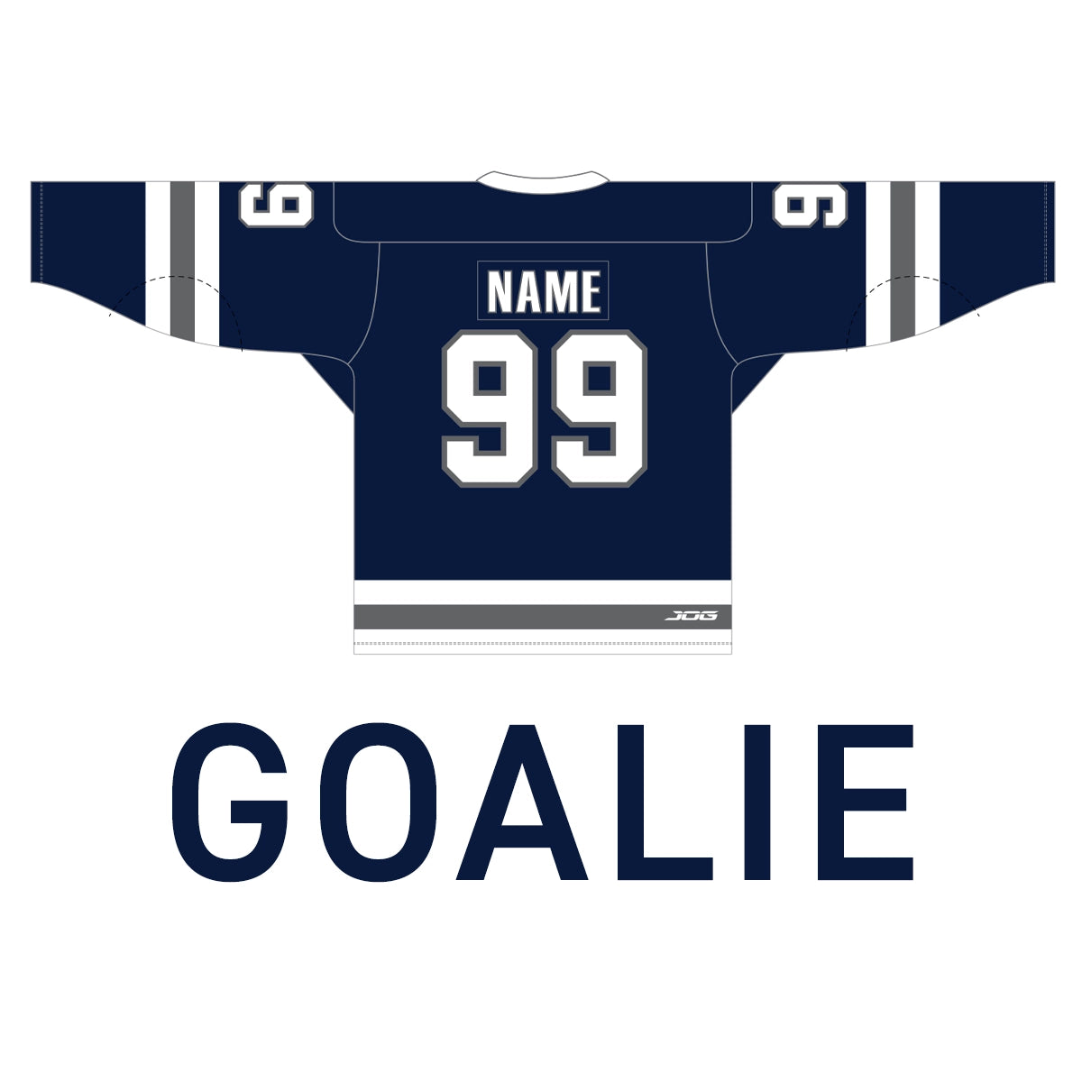 Wilmette Trevians - Game Jersey - Goalie - Dark