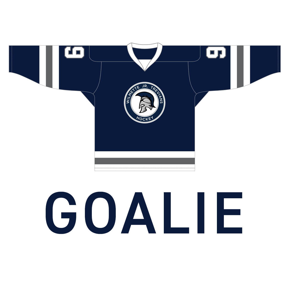 Wilmette Trevians - Game Jersey - Goalie - Dark