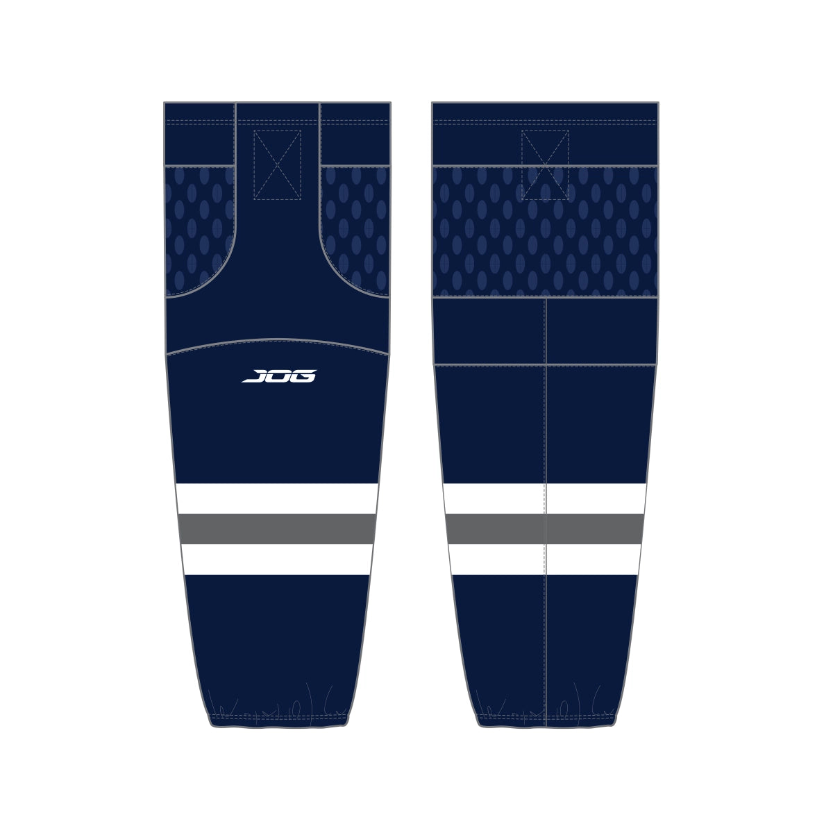 Wilmette Trevians - Game Sock - Dark