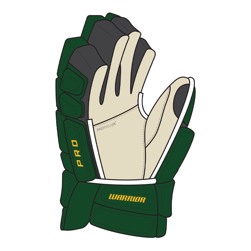 Winnetka Warriors - Warrior Alpha Pro Custom Glove - Junior